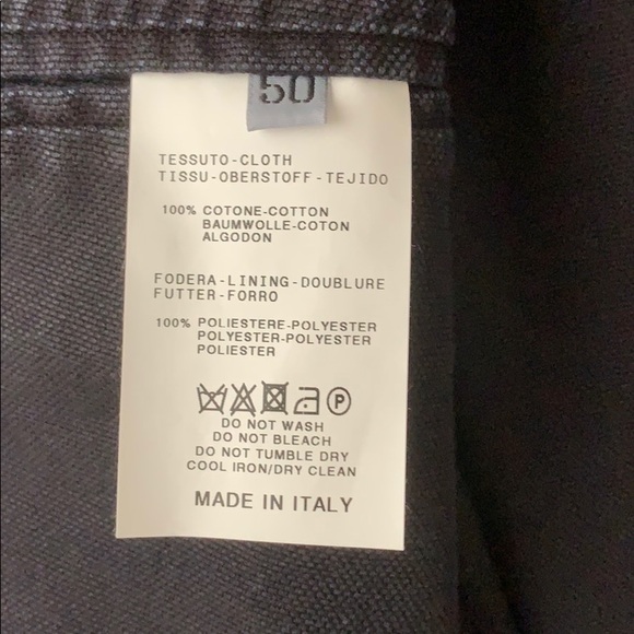 Ian Velardi Men’s Blazer. Made in Italy. Size 50 - Picture 8 of 8